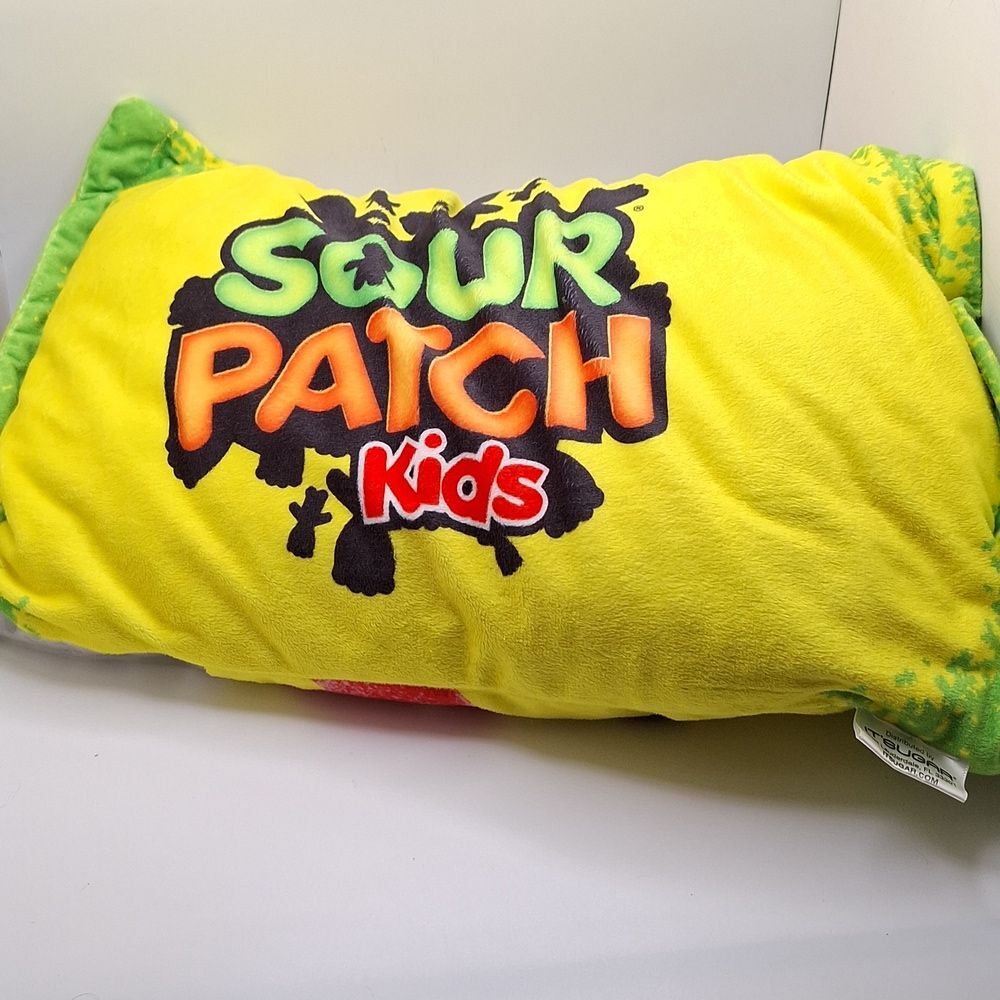 Sour Patch Kids Package 18" x 12" Pillow Plush